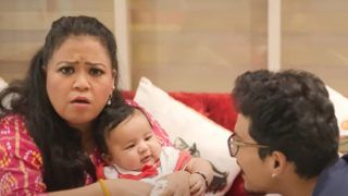 Bharti Singh-Haarsh Limbachiyaa Reveal Baby Boy Laksh's Face As The Newborn Turns 3 Months Old- Watch Adorable Video