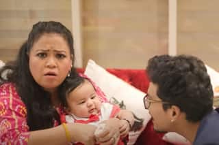 Bharti Singh-Haarsh Limbachiyaa Reveal Baby Boy Laksh's Face