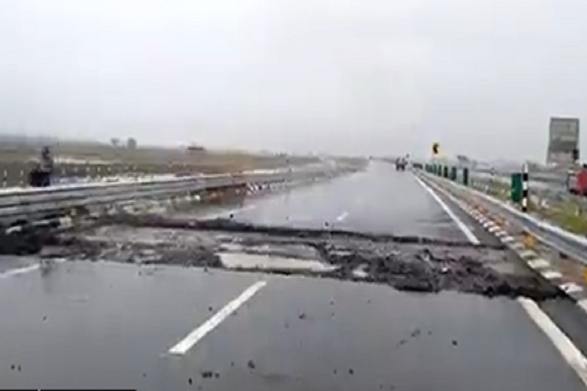 Within Week of Inauguration, Parts of UP’s Bundelkhand Expressway Cave In Due to Heavy Rain