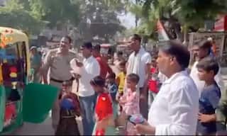 Viral Video: 27 Passengers Found Traveling in An Over-Speeding Auto, UP Police Stunned | Watch