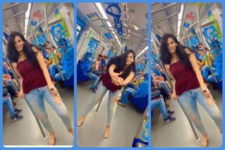 हैदराबाद मेट्रो में लड़की ने किया डांस, मेट्रो अधिकारी बोले- करेंगे कार्रवाई, देखें वायरल वीडियो