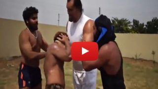 Viral Video: Wrestler Dares to Fight Khali, Regrets It Instantly. Watch What Happens Next
