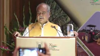 केंद्रीय कृषि मंत्री नरेंद्र सिंह तोमर बोले, 8 साल में लाखों किसानों की आय दोगुनी हो गई