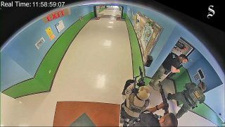 Robb Elementary School Shooting: CCTV Footage From Inside Hallway Shows A Student Missed The Gunman By Seconds