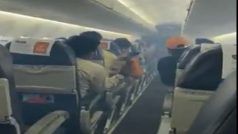 दिल्ली से जबलपुर जा रहे SpiceJet Aircraft की कराई गई इमरजेंसी लैंडिंग, फ्लाइट की केबिन में अचानक भर गया था धुआं, देखें वीडियो