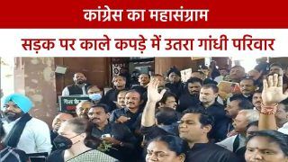 महंगाई और बेरोजगारी के खिलाफ दिल्ली की सड़कों पर दिखा कांग्रेस का ‘Black March’ | Watch video