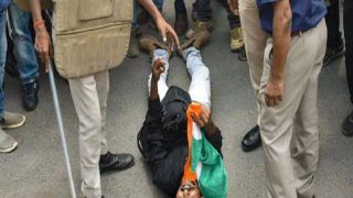 Video: Job Aspirant Holding Tiranga Baton Charged by IAS Officer, Probe Ordered | WATCH