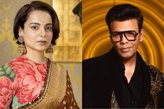 Kangana Ranaut Slams Karan Johar on His 'Hindi Downmarket' Remark