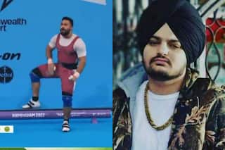 Video Vikas Thakur Pays Tribute To Sidhu Moose Wala, Does 'Thigh-Five' Celebration