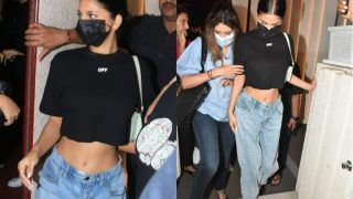 Suhana Khan Flaunts Hot Waistline in Casual Look, Joins The Archies Co-Star Agastya Nanda Over Dinner - See Pics