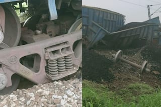 Goods Train Derails in Bihar’s Nalanda; 1 Dead While Taking Selfie Atop Train
