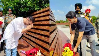 Aamir Khan And Naga Chaitanya Visit National War Memorial in Delhi Ahead of Laal Singh Chaddha Release - See Pics
