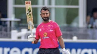 Cheteshwar Pujara Scripts Sussex's Highest Ever Individual List A Score of 174 Against Surrey in Royal London One-Day Cup