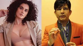 Taapsee Pannu Slams KRK For Destroying Industry: 'Dobaaraa Inke Dimag Ke Liye Kathin Film Hain'