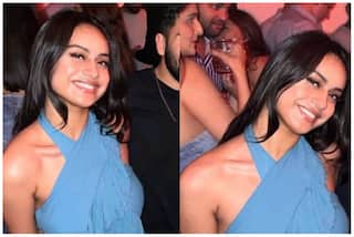 Nysa Devgan Sizzles in Sexy Blue Criss-Cross Top, Flaunts Toned Midriff in Latest Party Pics