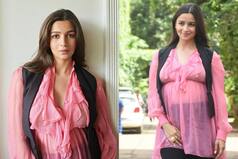 Pregnant Alia Bhatt is The Prettiest Pink Rose in Her Gucci Dress Worth Over Rs 3 Lakh - See Stunning Pics