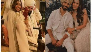 Shahid Kapoor-Mira Rajput Set Major Couple Goals at Kunal Rawal-Arpita Mehta Grand Wedding