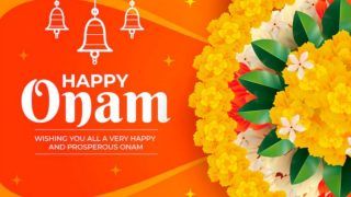 Happy Onam 2022: Wishes, Greetings, Messages, SMS, WhatsApp Status, Quotes, GiFs to Share on Harvest Festival of Kerala