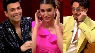 Koffee With Karan 7 New Episode Trailer: Karan Johar Asks Tiger Shroff About Going 'Commando,' Kriti Sanon Reveals She Auditioned For SOTY - Watch Funny Video