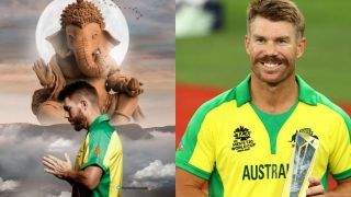 Ganesh Chaturthi 2022: Australian Star Batter David Warner Wins Hearts; Sends Wishes to Indian Fans