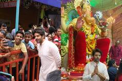 Kartik Visits Lalbaugcha Raja With Parents to Celebrate Ganesh Chaturthi 2022 - Watch Viral Video