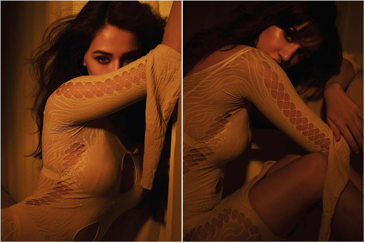Disha Patani Oozes Oomph Posing In A Cut-Out Dress For Sultry Photoshoot, Amid Break-Up Rumours With Tiger Shroff- See Pics photo
