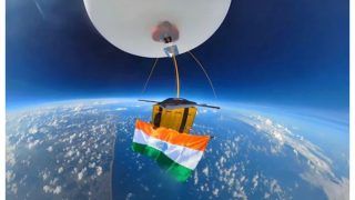 Independence Day 2022: National Flag Unfurled 30 Kilometres Above Planet | Watch