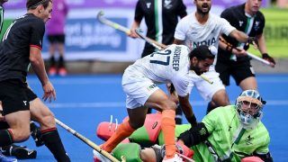CWG 2022 : हरमनप्रीत सिंह की हैट्रिक से वेल्स को 4-1 से हराकर सेमीफाइनल में पहुंची भारतीय हॉकी टीम