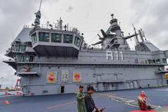 INS Vikrant: चीन के फुजियान को टक्कर देगा भारत का विक्रांत, समंदर पर तैरते इस किले का देखें खास VIDEO
