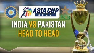 India vs Pakistan Asia Cup 2022: Head-to-Head Stats, IND Has An Upper Hand Over PAK - Watch Video