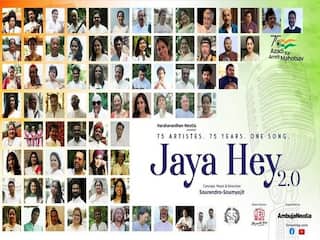 75 Artistes Come Together To Perform Jaya Hey 2.0 To Celebrate India’s 75 Years of Independence | Watch