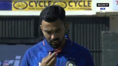 मैच से पहले केएल राहुल खा रहे थे चिंगम, अचानक शुरू हुआ राष्‍ट्रगान, फिर…