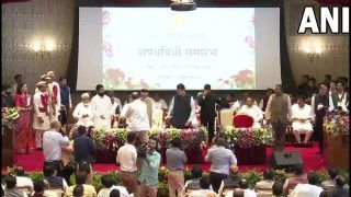 Maharashtra Cabinet Expansion : महाराष्ट्र में शिंदे मंत्रिमंडल का शपथ ग्रहण, BJP और शिंदे गुट के विधायकों ने ली शपथ
