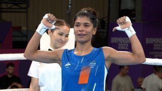 Nikhat Zareen Wins Gold For India In Women's Light Flyweight Boxing At Common Wealth Games 2022