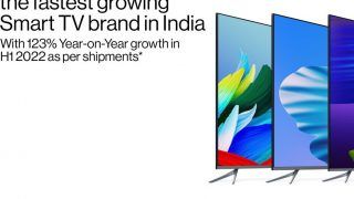 OnePlus Fastest-Growing Smart TV Brand, Xiaomi Leads Market Share With 13% Of Total Sales