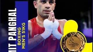 CWG 2022: India's Amit Panghal Wins Boxing Gold in Men's Flyweight Category
