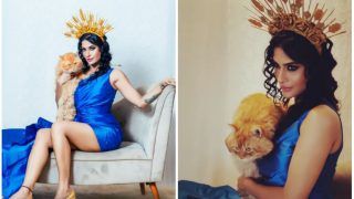 Bigg Boss Fame Pavitra Punia's Purr-fect Photoshoot With Her Cat