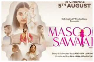 'Masoom Sawaal' Poster Lands Into Controversy Over Depiction Of Lord Krishna   s Image On Sanitary Pad
