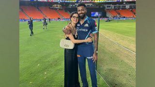 Hardik Pandya's Wife Natasa Stankovic Beams With Pride As He Helps India Defeat Pakistan In Asia Cup Match