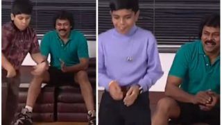 Megastar Chiranjeevi Turns Cheerleader For Son Ram Charan And Allu Arjun As They Dance As Kids In This VIRAL Throwback Video From 90s- Watch