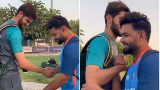 Injured Shaheen Afridi-Rishabh Pant's Interaction Ahead of Asia Cup 2022 is Unmissable; Watch VIRAL Video