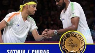 CWG 2022: India's Chirag Shetty/Satwik Rankireddy Win Gold in Badminton Men's Doubles
