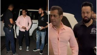 Salman Khan Arrives At Airport In His Bulletproof SUV Worth Rs 1.5 Crore After Getting Gun License