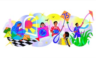 Google Commemorates India's Independence Day With Kites Doodle Symbolising Great Heights Achieved In 75 years