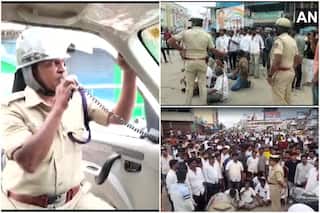 कर्नाटक के शिवमोग्गा में सावरकर के पोस्टर पर तनाव, धारा 144 लागू; पुलिस बल की तैनाती