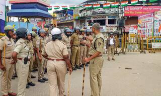 Savarkar, Tipu Sultan Flex Row: Karnataka Police Arrests 4 in Shivamogga as Tension Prevails