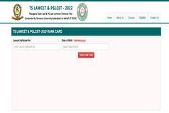 Telangana TS LAWCET, TS PGLCET Rank Card 2022 Out at lawcet.tsche.ac.in; Here's How to Check