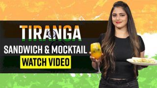 Independence Day 2022: Must Try Tiranga Sandwich And Tiranga Mocktail Recipe - Watch Video