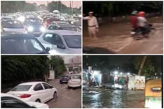 Delhi-Noida-Gurugram Traffic Alert: भारी बारिश के बाद कई इलाकों में जलजमाव और ट्रैफिक जाम, यहां जान लें अपडेट