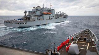 US Naval Ship Docks In India For Repairs For The First Time Ever